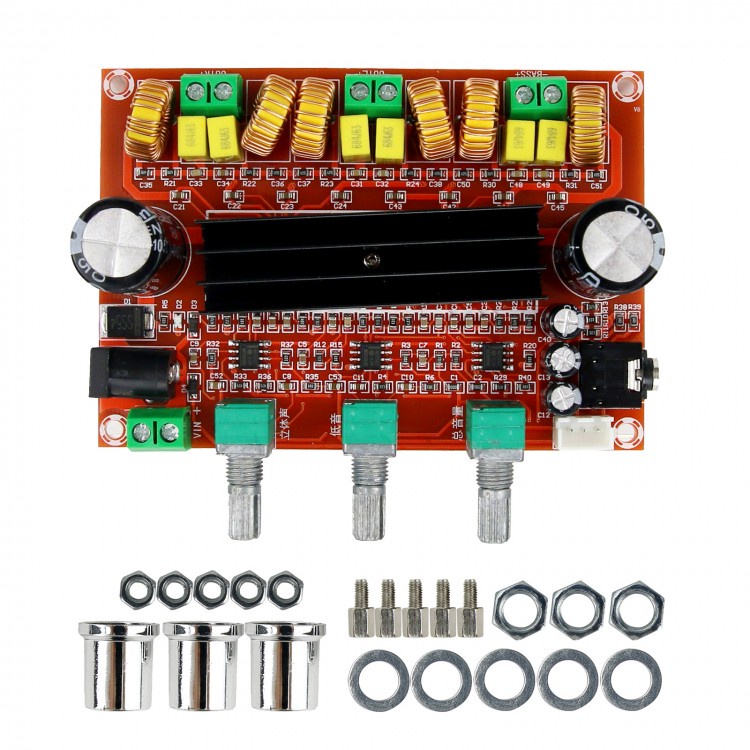 MODUL AMPLIFIER BOARD 12-24Vdc TPA3116D2 2×50W + 100W