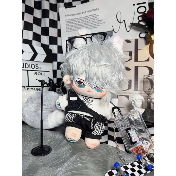 (POCLOTHES/DP/CEKDESK) baju boneka 20cm doll clothes cakep keren ganteng anak kapas murah genshin im