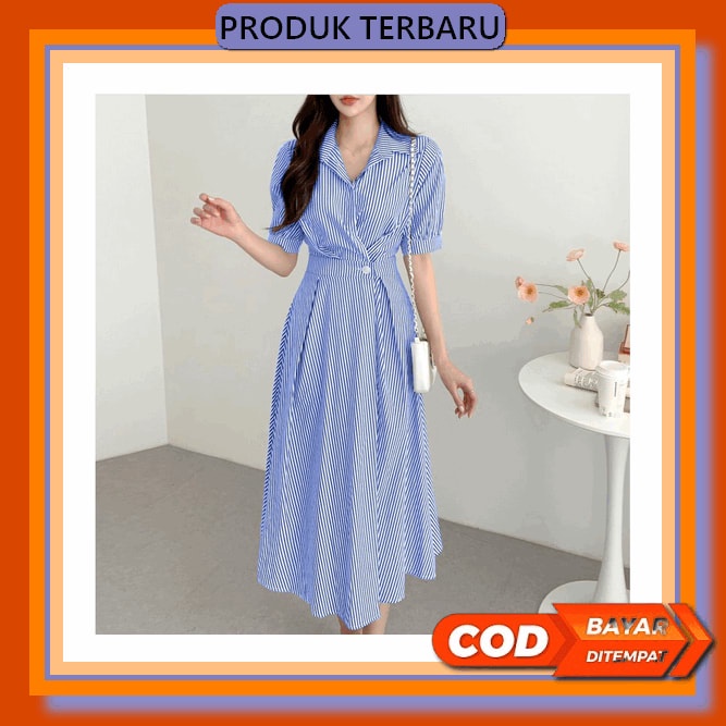 Terlariss ‼ Dress Carol Dress Natal Baju Natal Korea ~ Baju Natal ~ Baju Natalan Gereja Wanita ~ Baj