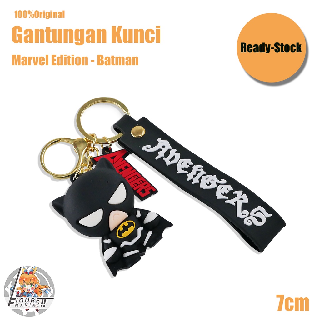 Gantungan Kunci - Superhero 3D Edition 7 cm Premium Import