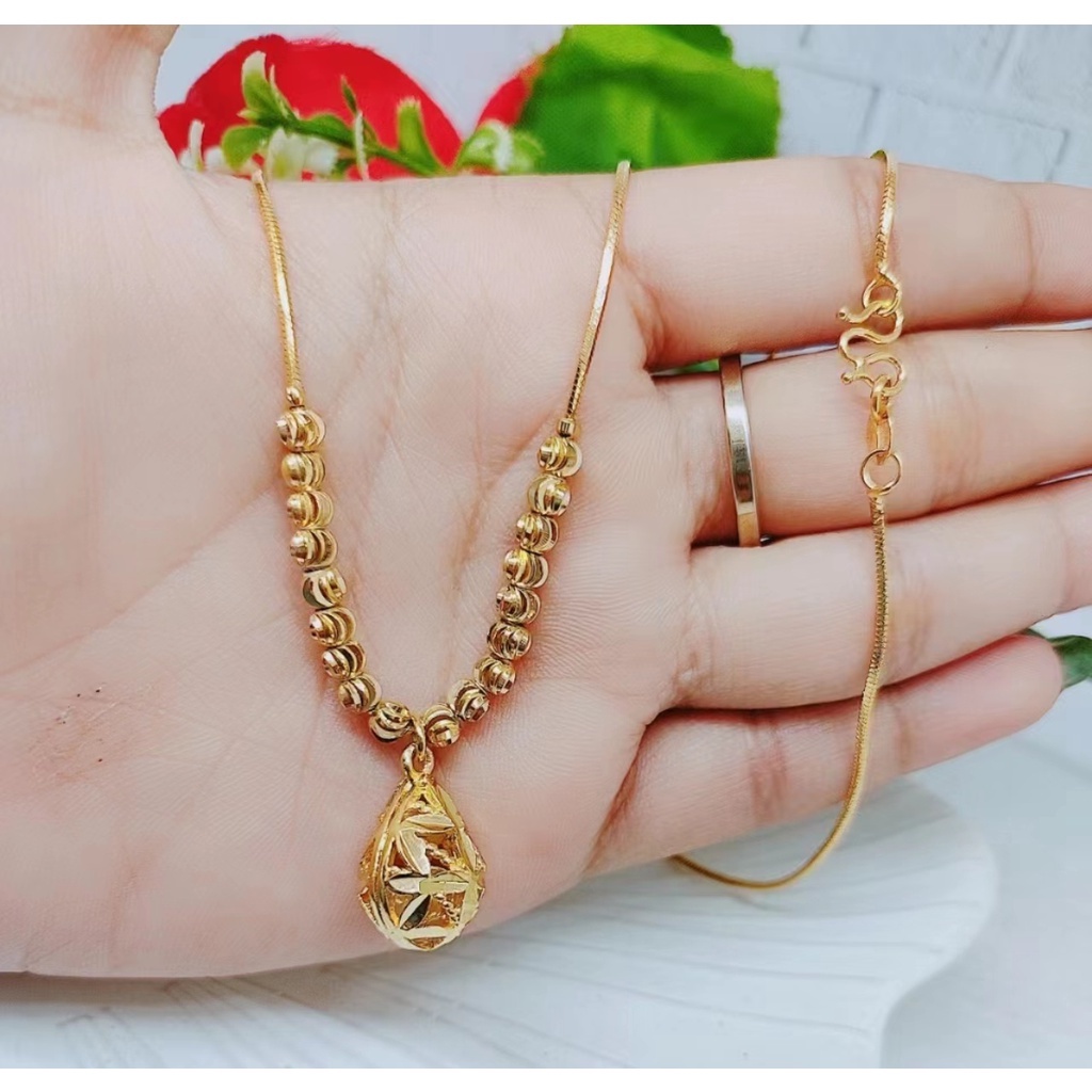 Kalung Xuping Lapis Emas 24K Perhiasan Fashiion W30/31