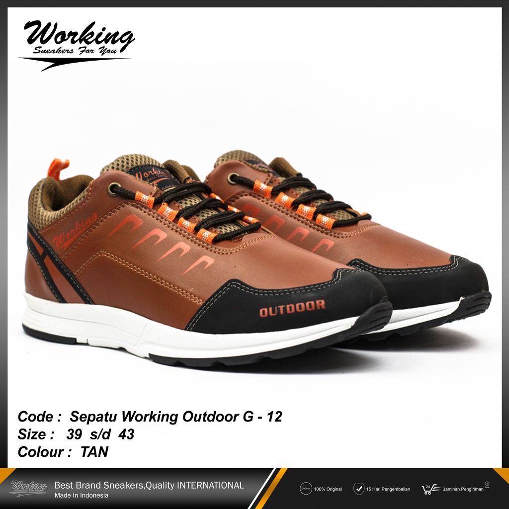 Working Sneakers For You Sepatu Kasual Sport G-12