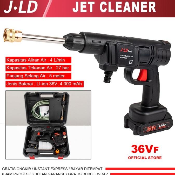 JLD JET CLEANER 36V STEAM CORDLESS MESIN CUCI AC MOTOR MOBIL