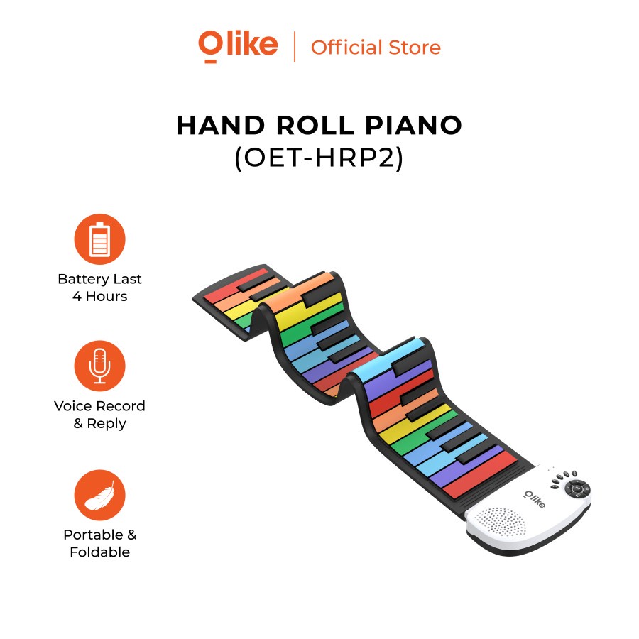 Olike Hand Roll Piano - Original Garansi Resmi 1thn