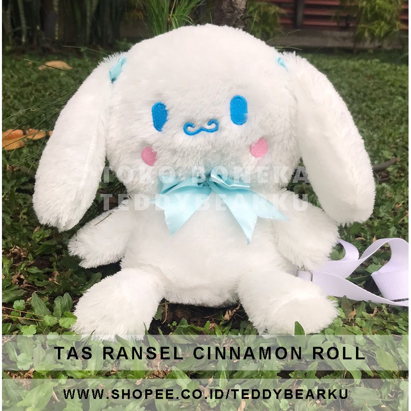 TERMURAH! TAS Ransel CINNAMOROLL Kelinci Bunny / Cinnamonroll / Cinamonroll / Cinamonrol Cewek Remaja Anak