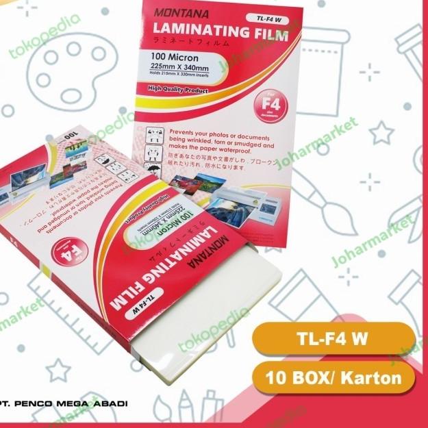 

plastik laminating Montana ukuran folio