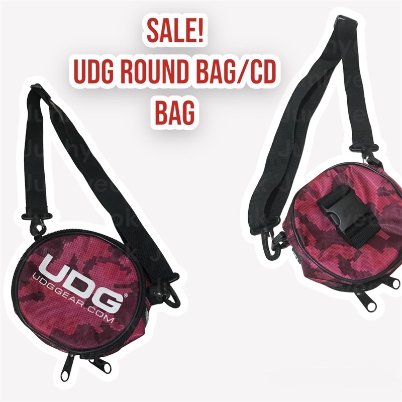 UDG HEADPHONE BAG CAMO PINK DJ BAG