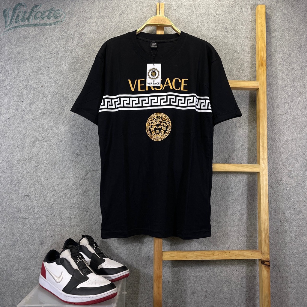 AC - Baju Kaos Versace Pria / Kaos Simple Pria Kekinian / Baju Kaos Terbaru 2022 / Ts Versace Lengan