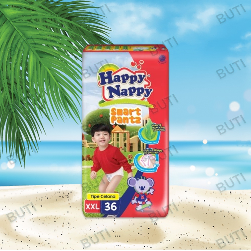 HAPPY NAPPY SMART PANTS JUMBO S60 / M54 / L48 / XL44 / XXL36