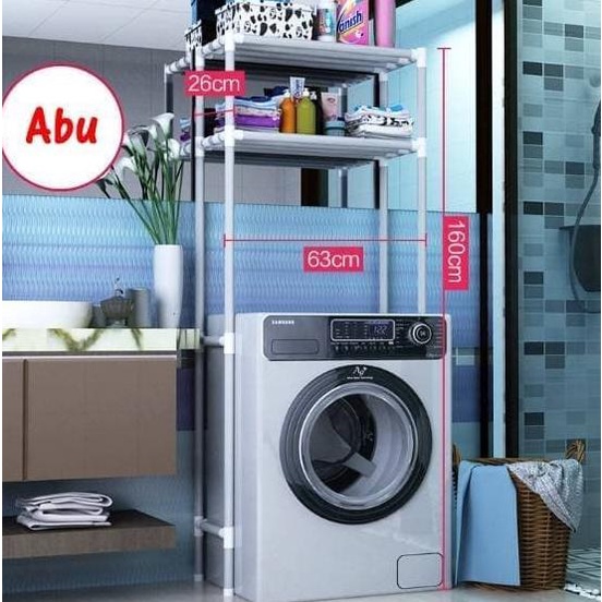 Rak Organizer Mesin Cuci (2 tingkat) RM006