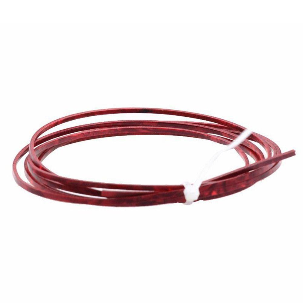 Nanas 1/2pcs Membuat Edging Strip Aksesoris Gitar Bassukulele Cocok Untuk Merayap Pengikat Plastik Gitar