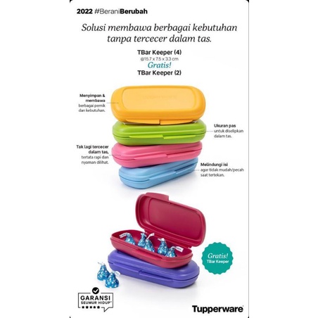 Tbar keeper tupperware