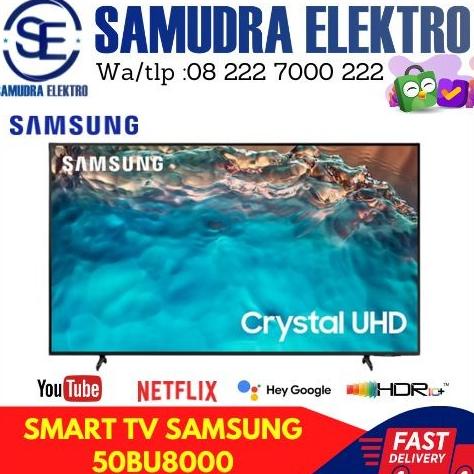 T0P SAMSUNG 50BU8000 CRYSTAL UHD 4K SMART TV 50INCH 50" BU8000 UA50BU8000 NICE