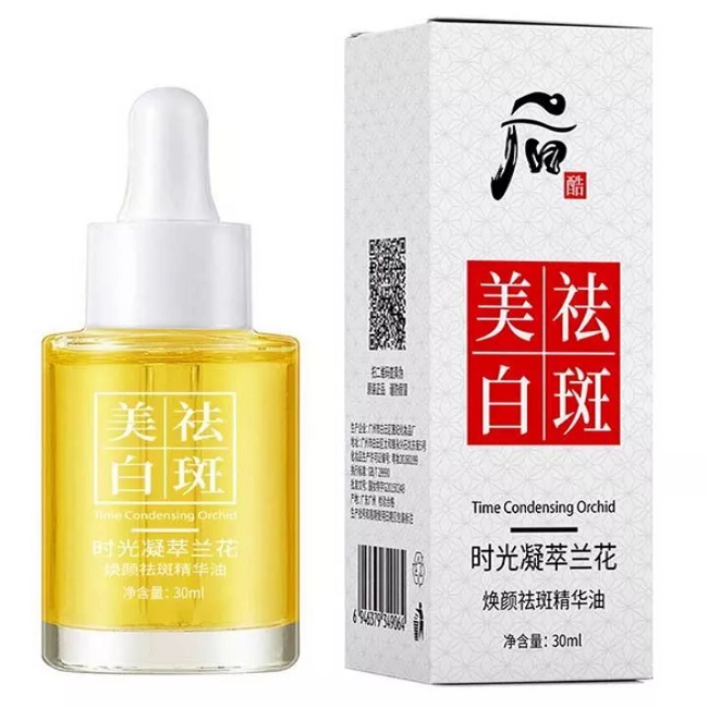 Minyak Anggrek 30Ml Korea Serum Pemutih Flek Hitam Esensial Anggrek Pelembap Wajah