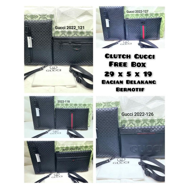 Handbag/clucth Embos Depam Belakang Free Box