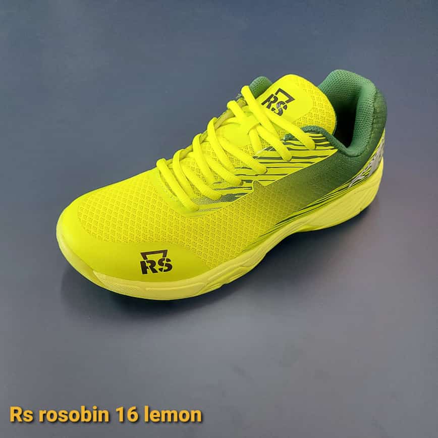 Sepatu badminton rs rosobin 16 lemon