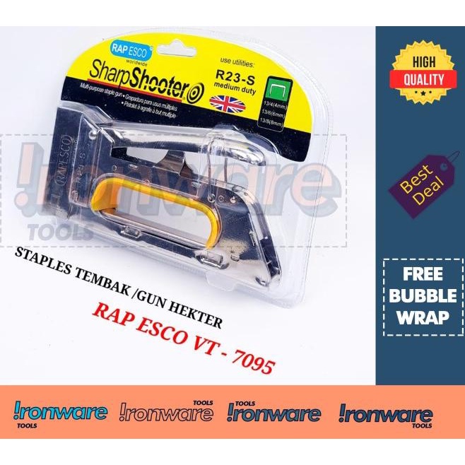 

STAPLE / STAPLER /STAPLES TEMBAK / GUN HEKTER RAP ESCO HIGH QUALITY