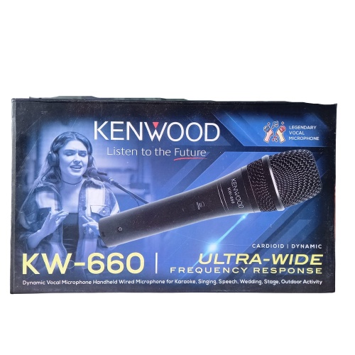 MIC KENWOOD KW 660- MICROPHONE KENWOOD -MIC KABEL
