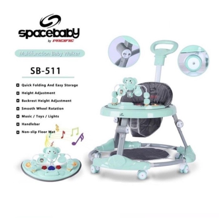 baby walker space baby SB-511 PACIFIC