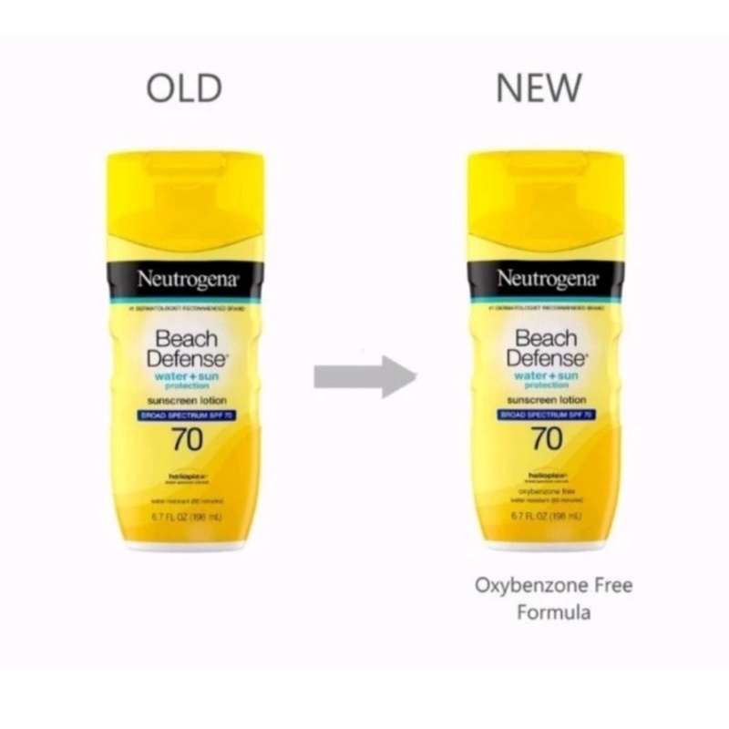 NEUTROGENA BEACH DEFENSE SUNSCREEN BODY LOTION SPF 70 ISI 198 ML
