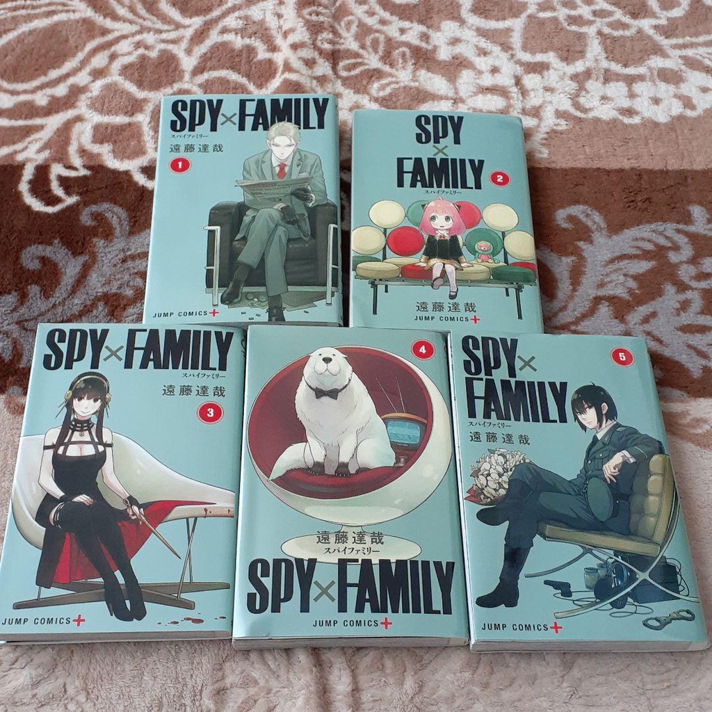 [INDONESIA] BUKU KOMIK SPY X FAMILY VOLUME 1 - 11 UPDATE PLUS STIKER - MANGA TATSUYA ENDO [ORIGINAL]