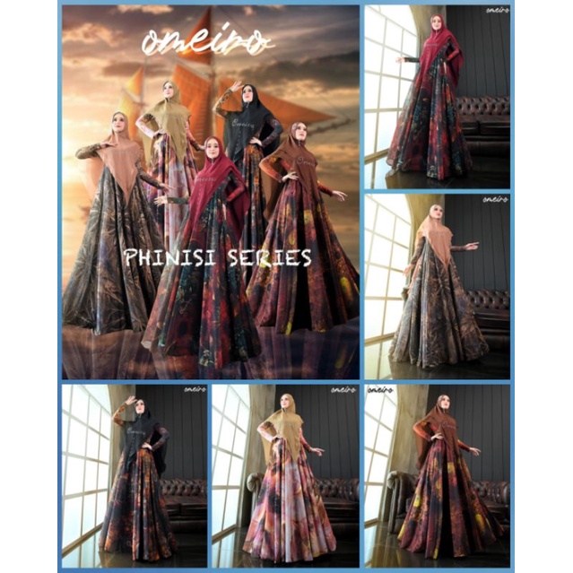 (s) PHINISI SERIES Gamis Syari Original By Omeiro. Twear