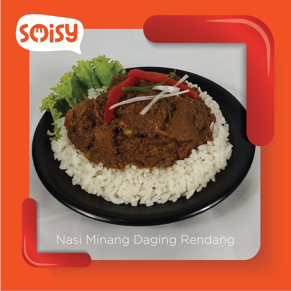 

SOISY Nasi Minang Daging Rendang