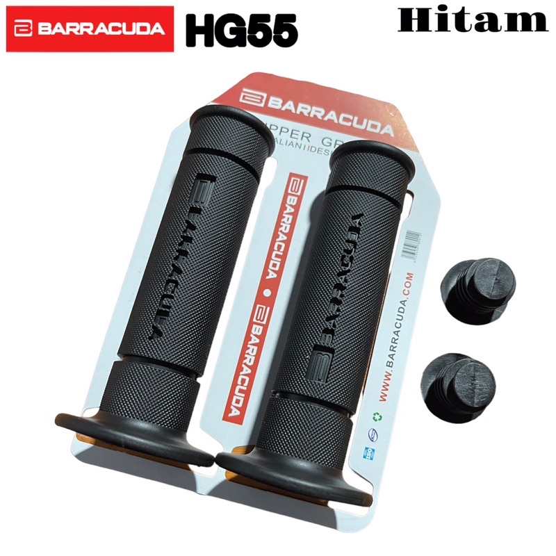 Handgrip Motor Hand Grip Barracuda Hg 55 Universal Buat Nmax ,Aerox ,Pcx ,Vario ,Vixion ,R15 ,Cbr150r Dll #handfat