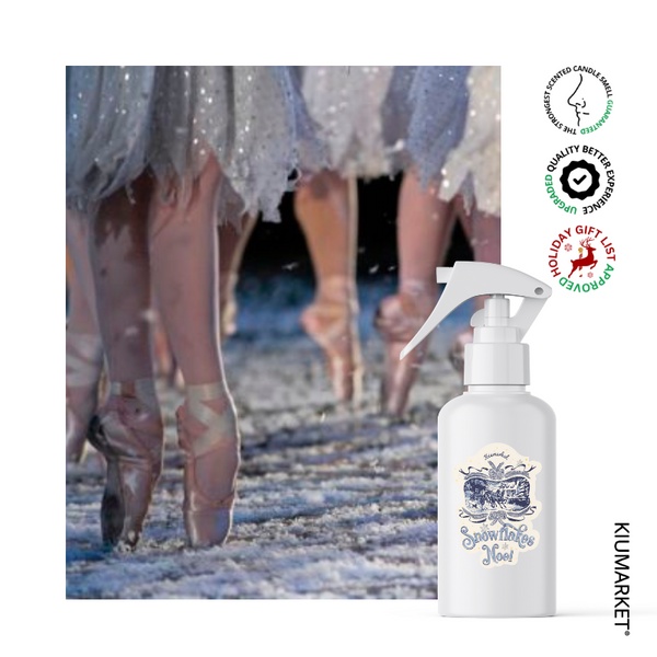 Kiumarket - Snowflakes Noel Mini Strong Atmosphere Anti-Bacterial Roomspray Pengharum Ruangan 70ml