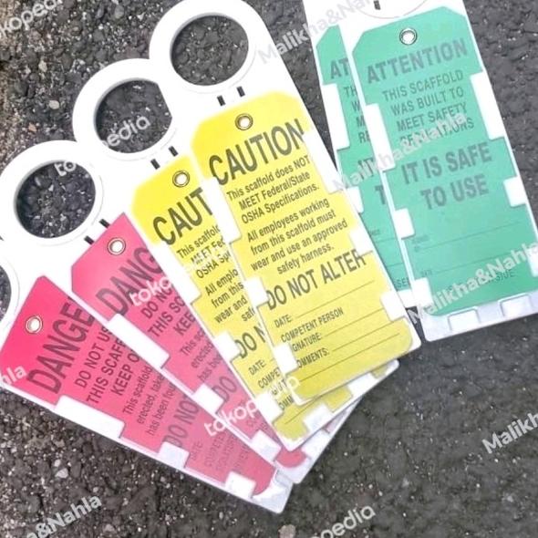 

Why are Scaffolding Safety Tags Important - Kuning