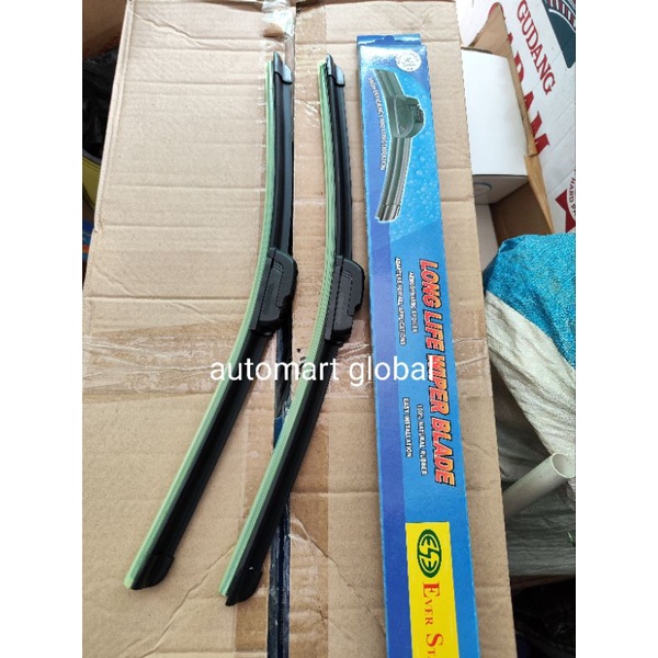 wiper pisang frame less 1pc merk ever star