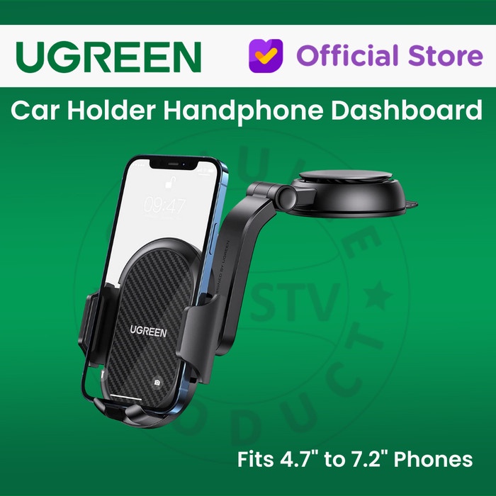 UGREEN Car Holder Handphone Dashboard Suction Cup Waterfall - LP405