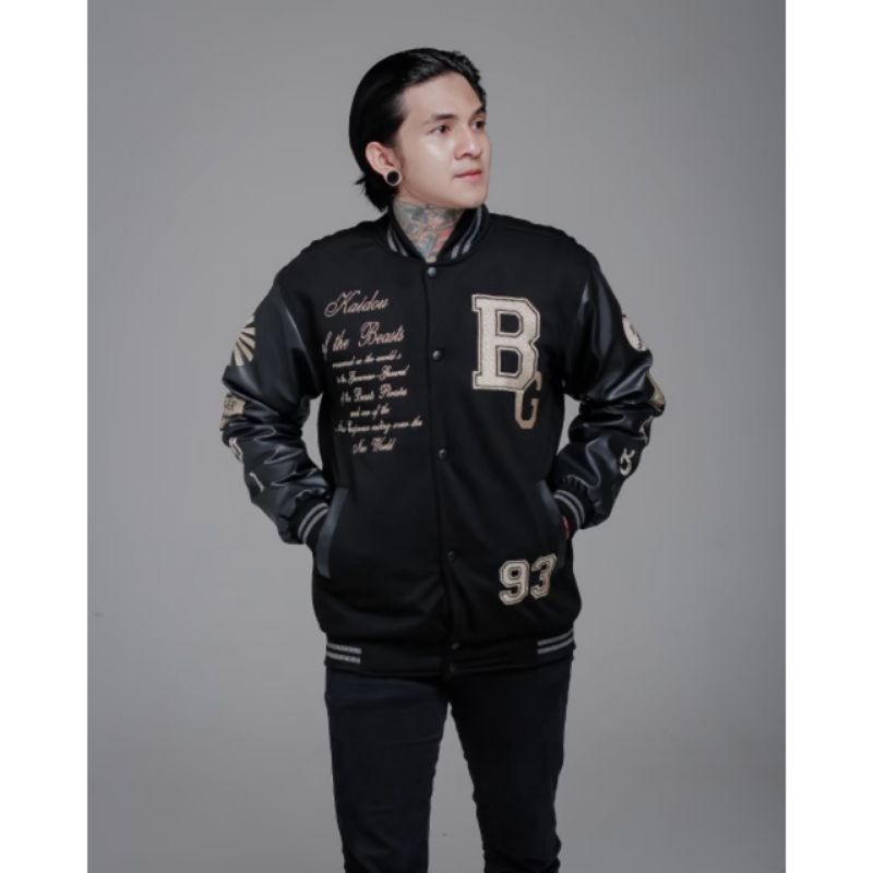 Jaket Bomber Varsity King BGSR™ MMXVI Original Men's Jacket Terizla Series  | Jaket Bomber Pria | Jaket Varsity Pria | Jaket Motor