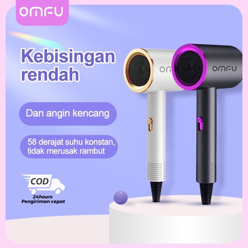 Omfu hair dryer adjustable hair dryer ion hair dryer / alat pengering rambut pengering rambut