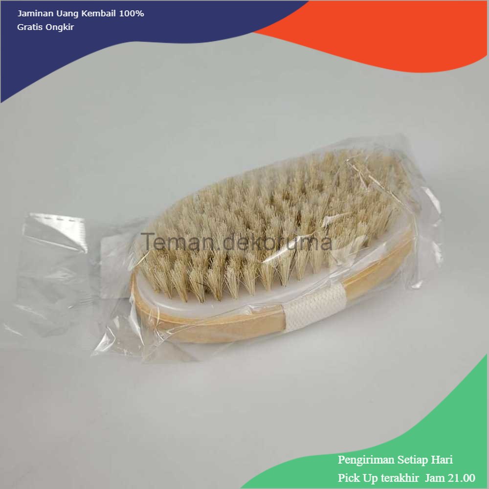 TD-PR2 NICEMAS Sikat Mandi Scrub Badan Bath Brush Soft Bristle - SP884