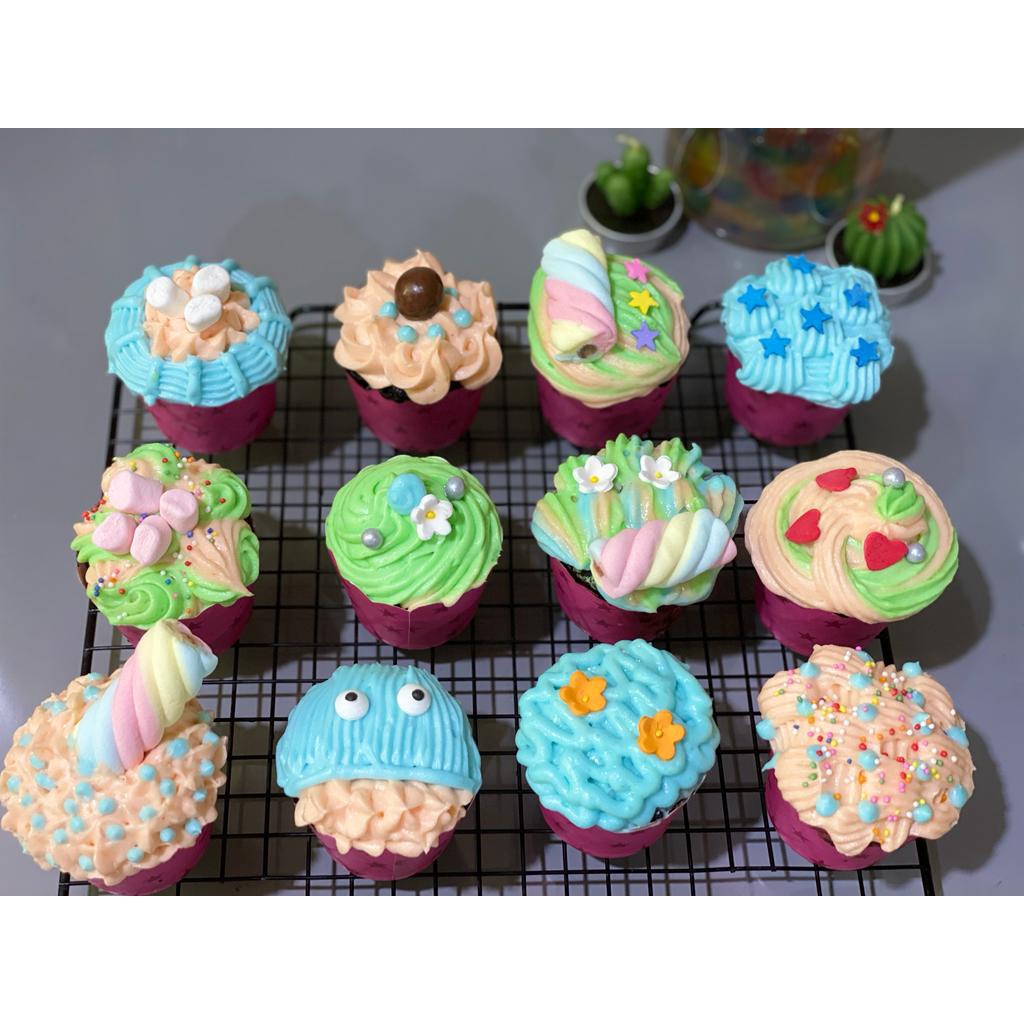 

Cupcakes Coklat super Nyoklat "bunbun