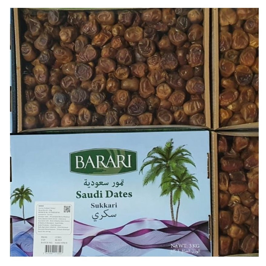 

Kurma Barari Sukkari 4x3kg