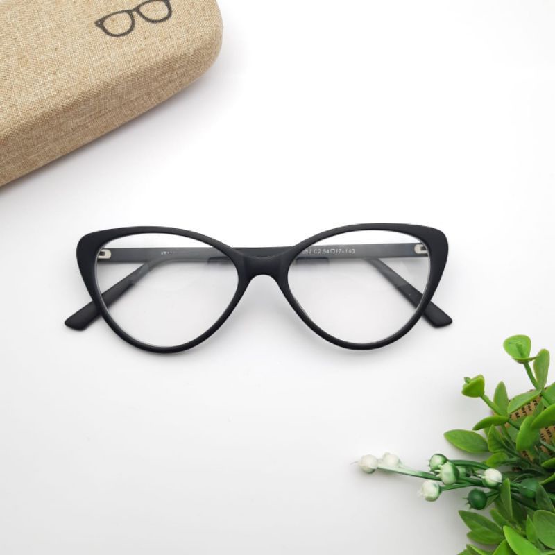 frame Kacamata cat eye kode 1052