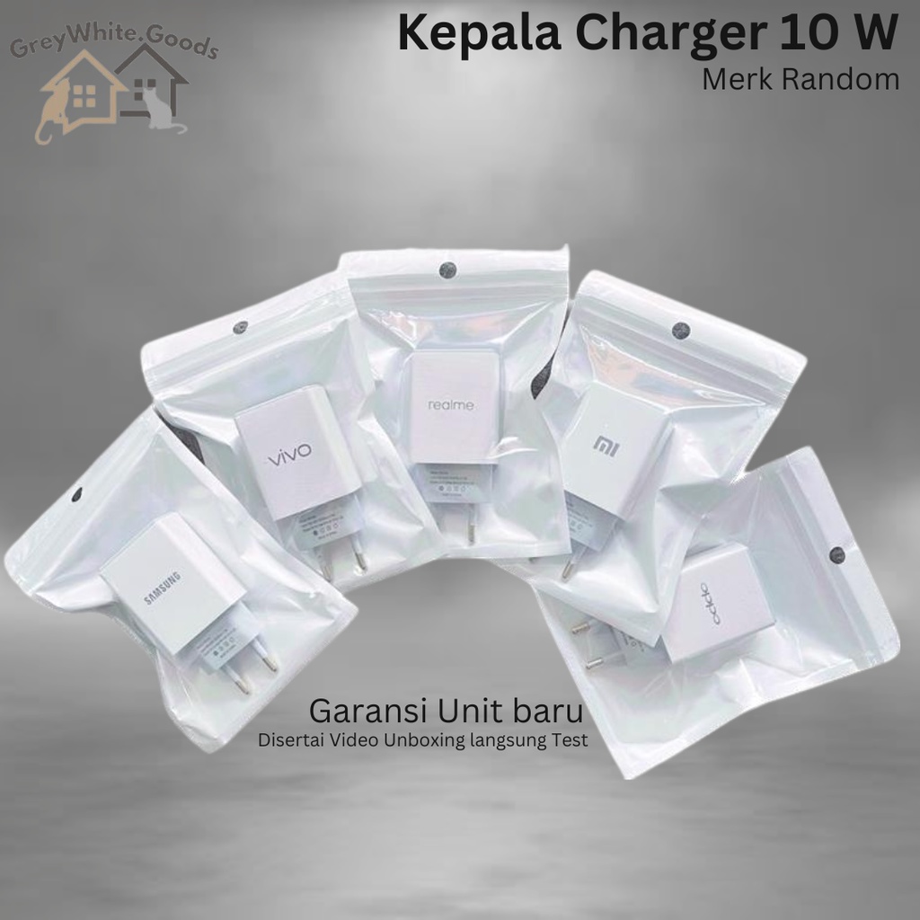 Paket USB &amp; Kepala Charger Batok 10W Fast Charging