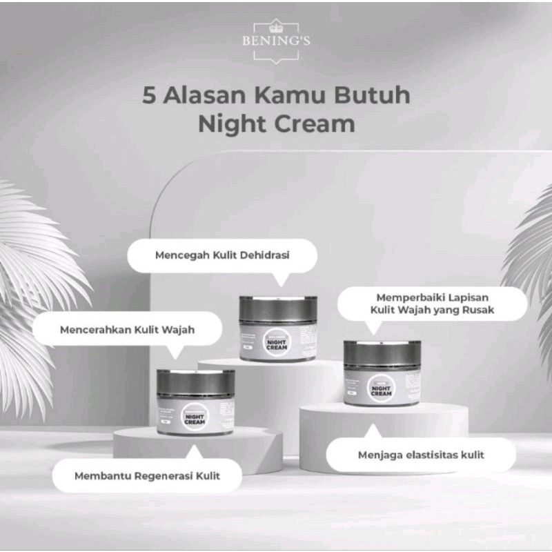 BENING'S SKINCARE ⭐ NIGHT CREAM