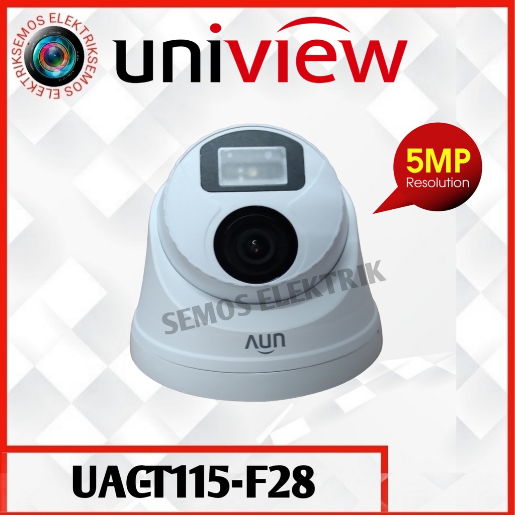 Kamera CCTV Indoor 5MP Night Vision Uniview UAC-T115-F28 UNV 5MP