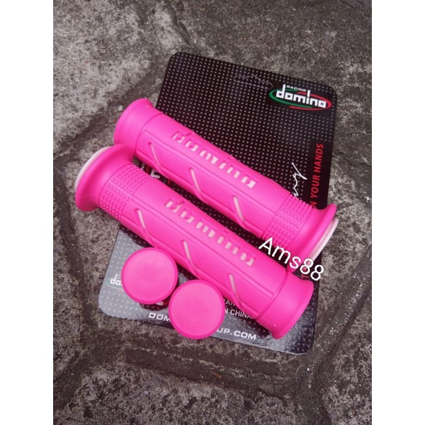 HANDGRIP PINK -SARUNG GAS EMPUK - UNIVERSAL MOTOR BEAT VARIO SCOOPY NMAX AEROX PCX LEXI R15 DLL