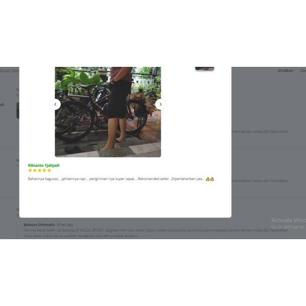 CELANA 3/4 PRIA SPORT OLAHRAGA SEPEDA GOWES - abu MUDA, XL