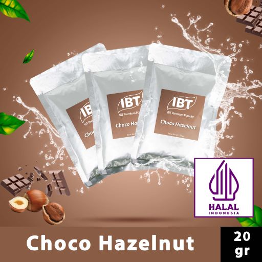 

Bahan Minuman Bubuk Choco Hazelnut IBT All-Purpose Powder Sachet