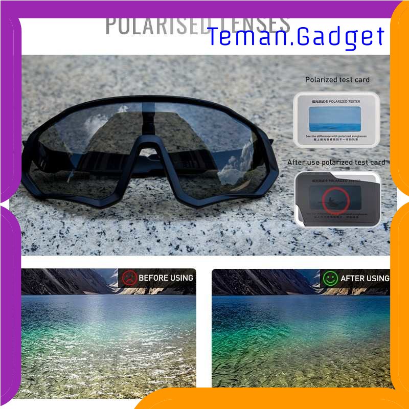 TG-SPD SCVCN Kacamata Sepeda Lensa Photochromic Full Frame - TR-90