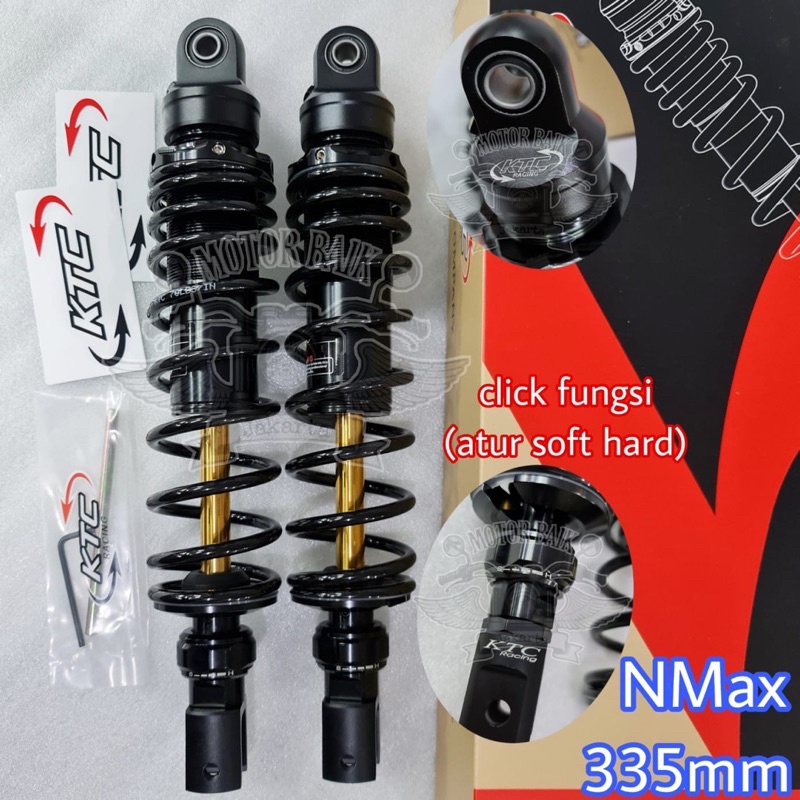 Shockbreaker shock sok KTC racing original 305mm 330mm 350mm razor pro non tabung klik fungsi keras 