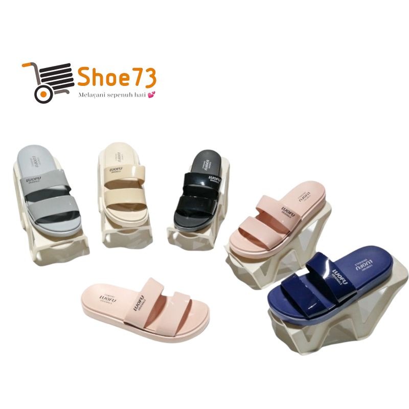 Sandal Wanita Slipper/Slide/Kokop | LUOFU E 7199 A01S