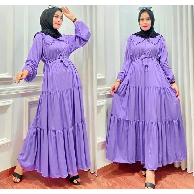 RILLO - Gamis Noora Jumbo ( Busui Friendly)