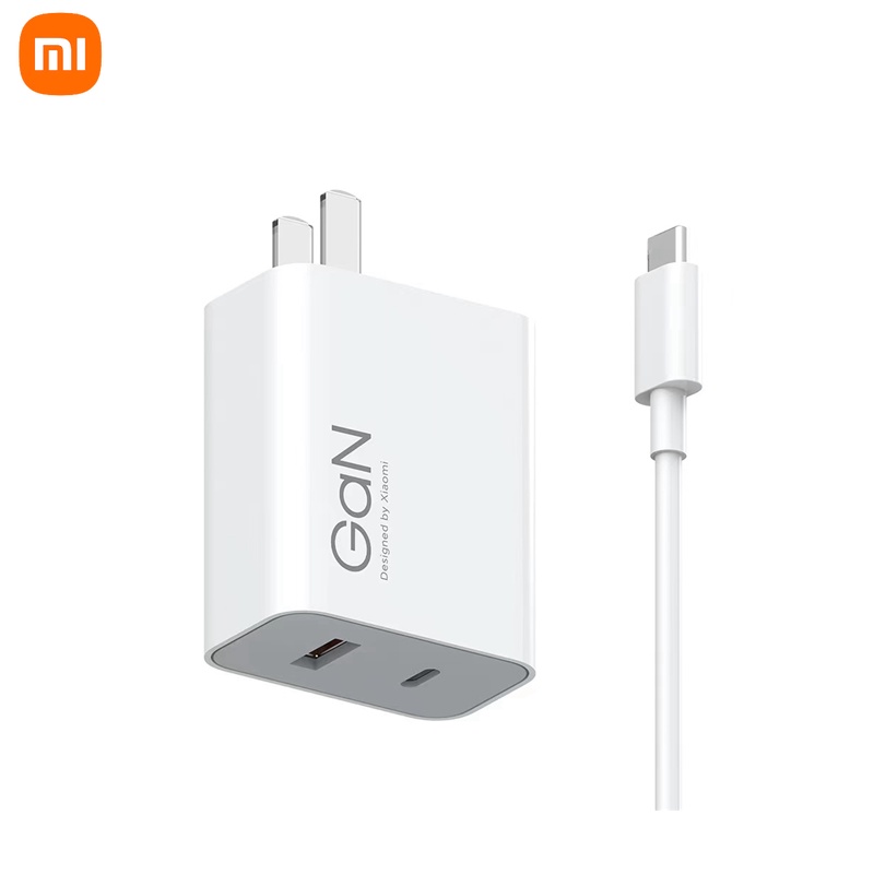 Xiaomi Smart Charger Dual Port USB Tipe-C 67W GaN Mi UFCS 1C &amp; 1A Fast Charging 10