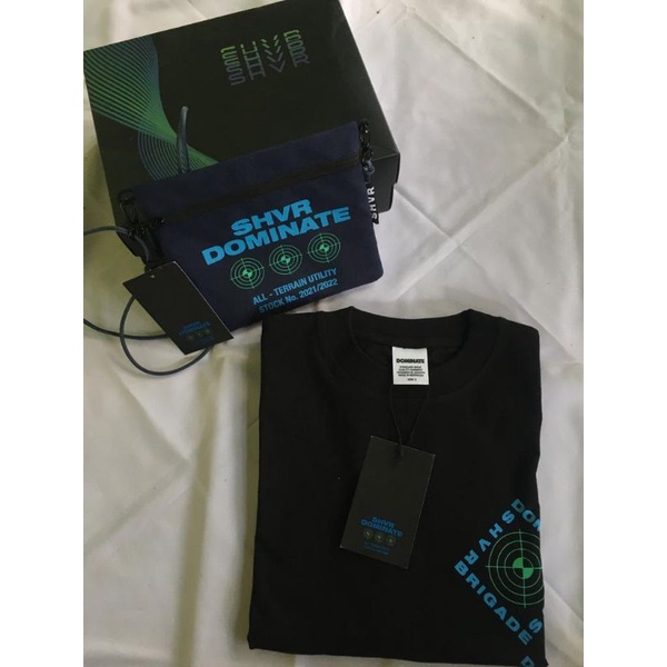 SHVR x Dominate sacoche bag